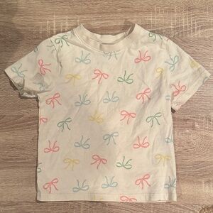 H&M Kids Multicolor Bow T-Shirt
